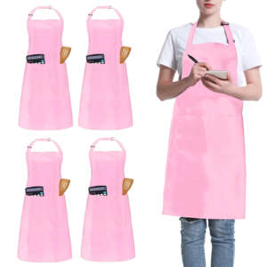 Uniformes de serveur et uniformes de restaurant personnalisés, tablier réglable avec 2 poches, tablier unisexe, uniforme de travail de cuisine - Product Image 4