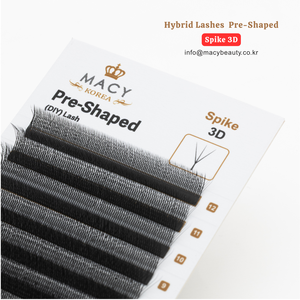Pestañas Híbridas Preformadas Spike 3D MACY BEAUTY KOREA Extensiones de Pestañas Premium al por Mayor Pestañas Personalizadas Marca Privada - Product Image 4