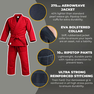 Fournisseurs en gros d'uniformes d'arts martiaux personnalisés, combinaison de BJJ, karaté, judo, uniforme d'entraînement, toutes tailles disponibles - Product Image 2