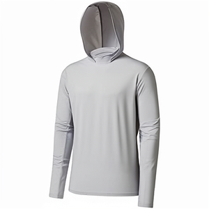 Nueva Camiseta con Capucha de Pesca Sublimada al por Mayor, Unisex, Tallas Grandes, Protección Solar UPF 50, Manga Larga, con Logotipo Personalizado - Product Image 2