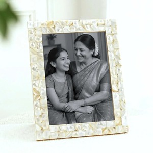 Premium Mother of Pearl Photo <b>Frame</b> | Handmade Decorative <b>Picture</b> <b>Frame</b> | Manufacturer - Product Image 1