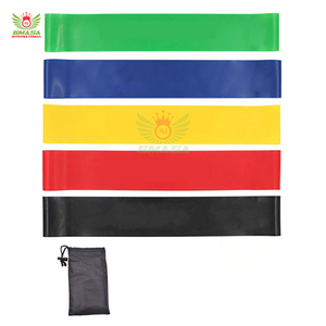 Set de Bandas de Resistencia para Entrenamiento de Cadera para Mujeres, Bandas Elásticas Anchas Antideslizantes para Ejercicios de Glúteos, de Poliéster Resistente - Product Image 1