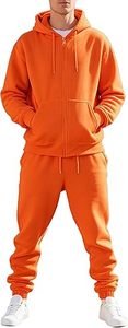 Survêtements pour hommes, ensembles de survêtements 2 pièces, sweat-shirt à fermeture éclair intégrale et pantalon de jogging pour hommes, tenues de sport décontractées, tailles S-4XL - Product Image 2