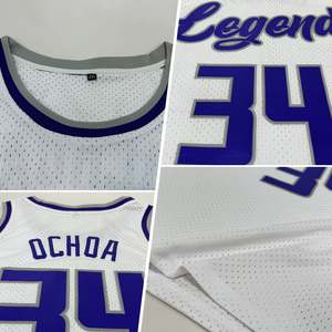 เสื้อบาสเก็ตบอลโพลีเอสเตอร์สั่งทำพิเศษ แห้งเร็ว ระบายอากาศได้ดี ไซส์ใหญ่ ผลิตด้วยเทคนิคการพิมพ์แบบซับลิเมชั่น โดย Antique Fashion - Product Image 2