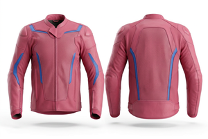 เสื้อแจ็คเก็ตมอเตอร์ไซค์คุณภาพสูง ผลิตจากผ้าโพลีเอสเตอร์ 100% แบบตาข่าย แขนยาว สำหรับนักขี่มอเตอร์ไซค์  ป้องกันการกระแทก ระบายอากาศได้ดี และมีสไตล์ - Product Image 5