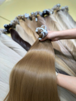 Extensions de cheveux vierges vietnamiens 100% humains de haute qualité, super double drawn, tissage machine, NASA HAIR VIETNAM