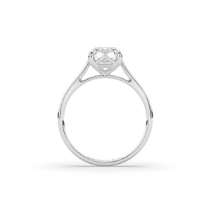 Unique 2.50Ct <b>Emerald</b> Brilliant Lab Diamond <b>Ring</b> 925 Sterling <b>Silver</b> Lightweight Style Engagement Jewelry For Anniversary - Product Image 3