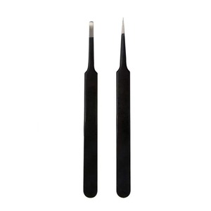 Ensemble de pinces à cils en acier inoxydable, pinces professionnelles pour extensions de cils - Product Image 5
