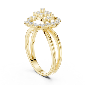 Lema joyas Anillo de declaración de oro de 14 quilates con detalles finos Estilo tradicional - Product Image 5