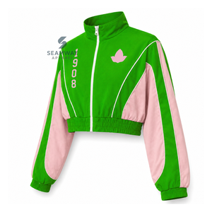 Alfa |   Kapa |   Chaqueta Cortavientos Ligera Alpha, Chaqueta Casual a la Moda, Resistente al Viento, con Cierre, para Actividades al Aire Libre, Greek Paraphernalia - Product Image 2