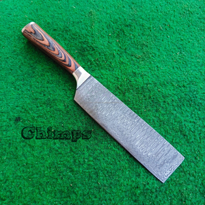Handmade Damascus Steel Chef <b>Knife</b> Set High-Sharp <b>Bread</b> <b>Knife</b> for Daily Kitchen Cutting Use Customized - Product Image 2