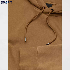Sudadera con Capucha de 400 g/m², 100% Algodón, Estilo Urbano, Talla Grande, con Logotipo Personalizado en la Parte Delantera - Product Image 5