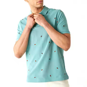 High Quality Men's Cotton Polo T-shirt 100%cotton Short Sleeved For Polo T-shirt <b>Classic</b> With High Quality Cotton Polo T-shirt - Product Image 2