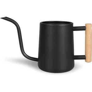 Arrosoir moderne en fer noir à long bec, finition peinte durable, outil de jardinage, arrosoirs, outils d'arrosage de jardin - Product Image 2