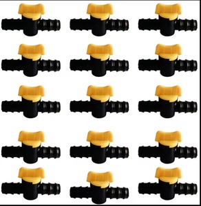 วาล์วหยดน้ำแบบแบน JIVANDHARA ขนาด 16 มม. วัสดุ PP สำหรับระบบน้ำหยด ท่อแบน ข้อต่อตรง ใช้ในฟาร์ม เรือนกระจก - Product Image 5