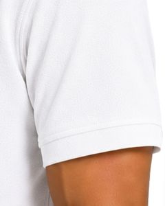 Polo Blanco para Hombre, Manga Corta, Tela de Algodón Piqué, Diseño Liso Informal, Cuello Camisero, Polo Clásico Personalizado de Verano - Product Image 5