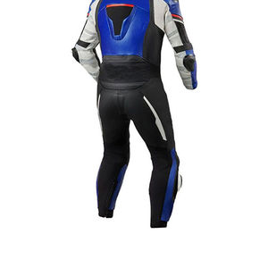 Prix de gros d'usine, logo personnalisé, combinaison en cuir véritable légère pour moto, combinaison de moto de qualité supérieure pour homme - Product Image 6