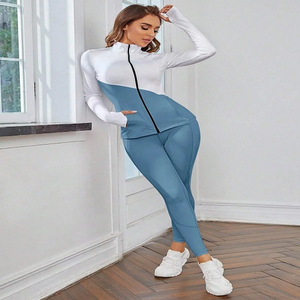 Custom Manufacturer designs Women's 2-Piece <b>Tracksuits</b> with Global Supply reach and Factory Direct export B2B pricing. - Product Image 6