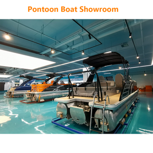 Elegante y Duradero Bote Pontón <span class=keywords><strong>de</strong></span> Lujo con Consola, <span class=keywords><strong>de</strong></span> Aluminio y Fibra <span class=keywords><strong>de</strong></span> Vidrio, <span class=keywords><strong>para</strong></span> Pesca en Lago, con Diseño Personalizado <span class=keywords><strong>para</strong></span> <span class=keywords><strong>Alquiler</strong></span> en Resorts, con Remolque - Product Image 6