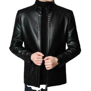 Vestes en cuir pour hommes personnalisées 2025, tissu en toile, design de mode de haute qualité, vêtements décontractés - Product Image 4