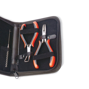 Kaamir Instruments KI-HET-15 Premium Deluxe Eco-Friendly Silicone Lined <b>Micro</b> Ring Kit Professional Tool Set for Hair <b>Extensions</b> - Product Image 4