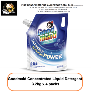 Détergent liquide concentré Goodmaid pour lessive, parfum naturel, 80% d'ingrédients naturels, 3,2 kg, recharge Pulau Pinang, fabrication en vrac - Product Image 2