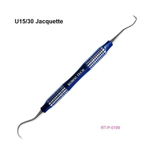 Raspador Dental Manual Ergonómico U15/30 Jacquette para Higienista, Hecho de Acero Inoxidable por Roboz Tech Pakistán - Product Image 1
