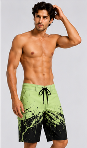 <b>Mens</b> Beach Board Shorts OEM Wholesale Custom Print Swim <b>Trunks</b> Quick Dry Surf Shorts Hawaii Swimwear Breathable Lightweight - Product Image 3