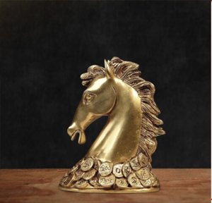 Ornate brass <b>elephant</b> figurine adorned with royal details and tiny hanging bells. Beautiful gift available At Wholesale Cheap pr - Product Image 2