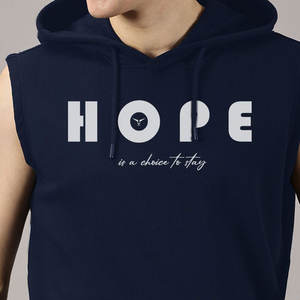 เสื้อกล้ามมีฮู้ดสำหรับออกกำลังกายผู้ชาย พิมพ์โลโก้ได้เอง เหมาะสำหรับเพาะกาย ฟิตเนส และยิม - Product Image 6