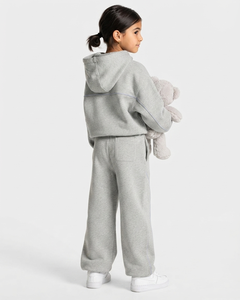Conjunto Deportivo para Niña, Sudadera con Capucha de Forro Polar Cálido, Pantalones Deportivos, Conjunto Deportivo para Niña, Manga Larga, Invierno, Informal, Deportivo, Fitness - Product Image 2