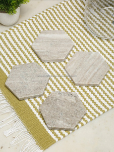 Latest Design Handcrafted Marble <b>Drink</b> <b>Coasters</b> Smooth Finishing Kitchen Interior Unique Craft India Tea Coffee Set Holder Gift - Product Image 6