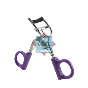 Recourbe-cils portable en acier inoxydable gris Private Label avec garantie de 3 mois – Instrument de beauté - Product Image 1