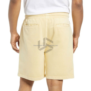 Pantalones Cortos de Forro Polar para Hombre OEM, Pantalones Cortos Deportivos para Entrenamiento, Pantalones Cortos de Forro Polar Lisos al por Mayor para Hombre, Etiqueta Personalizada OEM Disponible - Product Image 3