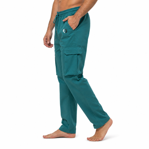 <b>mens</b> utility <b>trouser</b> featuring durable fabric functional cargo pockets relaxed comfort and fashionable design for travel OEM - Product Image 2
