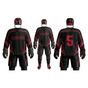 เสื้อฮอกกี้น้ำแข็งคุณภาพพรีเมียม ผลิตจากโรงงาน พร้อมชุดยูนิฟอร์มฮอกกี้น้ำแข็ง ราคาขายส่ง รับสั่งทำ - Product Image 1