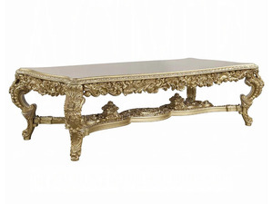 Ensemble de salle à manger de luxe royal en bois d'acajou, sculpté à l'or, 6 chaises, table de cuisine impériale, mobilier de villa et de manoir - Product Image 4