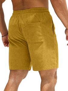 Mens <b>Cargo</b> Fitness <b>Shorts</b> Elastic Waist Quick Dry <b>Lightweight</b> Workout Training <b>Shorts</b> for Running Gym Exercise 100% Polyester - Product Image 1
