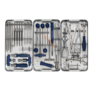 Ensemble d'implants chirurgicaux orthopédiques, nouveau design, ensemble d'instruments pour vis pédiculaires vertébrales, outils de chirurgie osseuse, certifié CE, classe II chirurgicale - Product Image 3