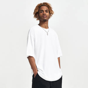 T-shirt Unisexe Oversize à Épaules Tombantes, Manches Courtes, 200 g/m², Personnalisable avec Logo Imprimé, Style Streetwear pour Hommes, Vente en Gros - Product Image 1