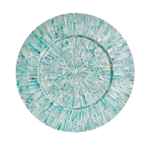 Premium MOP Placemat Round Shell Charger Plate for High End Catering and Stylish Dining Room Decor Accents - Product Image 1