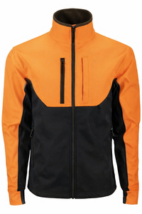 Veste coupe-vent sportive d'hiver pour homme, imperméable, respirante, à capuche, épaisse, avec logo personnalisé, idéale pour la course à pied et les activités sportives. - Product Image 3