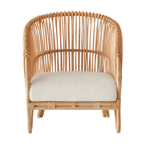 Wholesale Eco-Friendly Rattan <b>Chair</b> Wicker Leisure <b>Chair</b> Oversized Indoor Outdoor Bedroom Living Room Patio Backyard Vietnam - Product Image 1