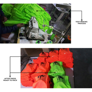 Factory Direct Customizable Soccer Football Pinnies Adult Training Bibs Scrimmage Vest Practice Jersey OEM Service 100% - Product Image 6