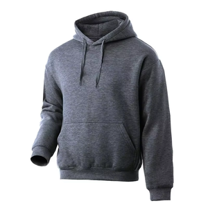 Sudaderas con capucha para hombre y mujer, sudaderas informales de primavera y otoño, sudaderas con capucha de color sólido, sudadera gris extragrande para hombre - Product Image 5