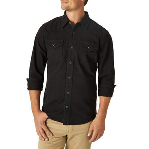 Chemise décontractée pour homme sur mesure OEM, chemise de travail en jean à manches longues boutonnée, confortable, prix raisonnable 2026 - Product Image 3