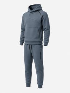 Men Active Tracksuit Breathable Full Sleeve <b>Jacket</b> and Elastic Waist Athletic Pants for <b>Workout</b> Running and Daily Comfort - Product Image 2