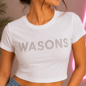 Premium Women Y2K Digital Printing Silk/Cotton Eco-Friendly Crop Top T-Shirt Custom Fashion Streetwear OEM Bulk Supplier - Product Image 4