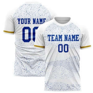 เสื้อฟุตบอลทีมจากโรงงานโดยตรง ระบายอากาศได้ดี เสื้อกีฬาฟุตบอล รับผลิตตามแบบ แบรนด์ของคุณเอง ขายส่ง คุณภาพส่งออก - Product Image 1