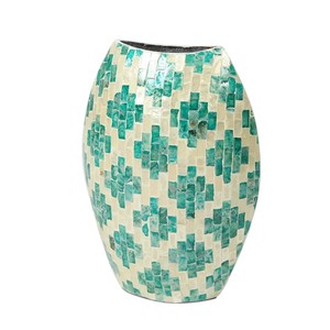 Jarrón de Nácar Natural, Regalo Decorativo de Lujo Hecho a Mano en Vietnam - Product Image 4